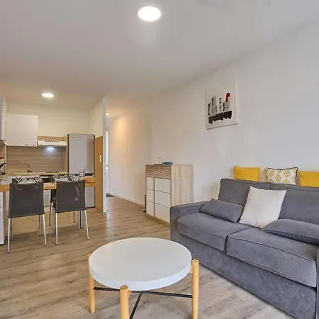 Spacieux T2 Rénové, Vue Nature, Balcon Sud, Wifi, Parking à Barbotan - Fr-1-841-54
